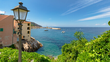 sea in the Island of Elba