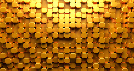 Abstract Background with Geometric Shapes