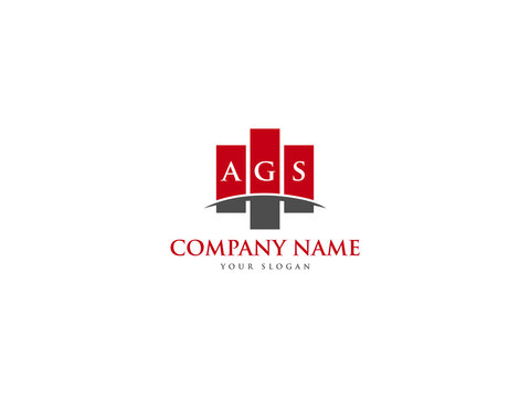 AGS Logo Letter Design For Business
