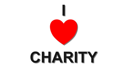 i love charity patch attitude passion