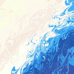 abstract marble with waves 