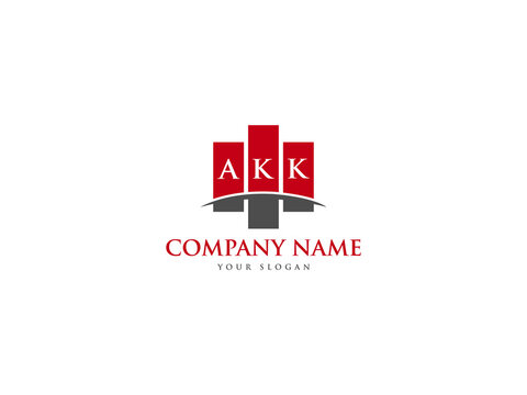 AKK Logo Letter Design For Business