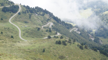 landscape in the mountains