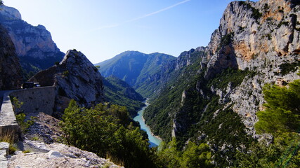 landscape in the mountains