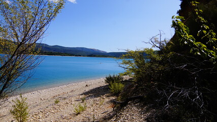 lake in the mountains