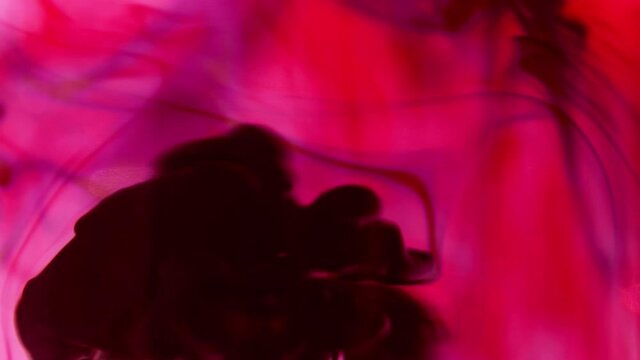 BLOOD HELL, abstract red texture, liquid painting, is an amazing organic background for visual effects and motion graphics