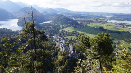 view of the mountains