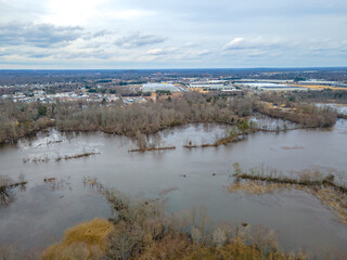 Aerial Drone of Hainesport New Jersey