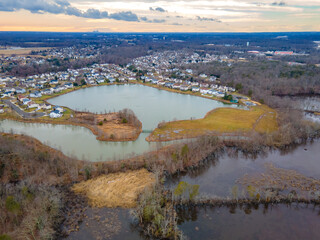 Aerial Drone of Hainesport New Jersey
