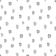 Plant seamless pattern digital paper pack combines beautifully with 13 styles of black & white hand-drawn plant doodle patterns. Add these to your creative ideas to save you time and make your arts ou