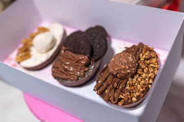 Easter Egg Easter Bunny  - Chocolate