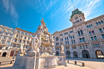 Trieste city hall on Piazza Unita d Italia square - 418406024