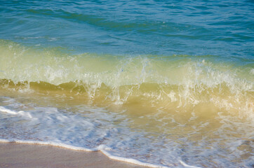 USA, Florida. Ocean waves and surf.