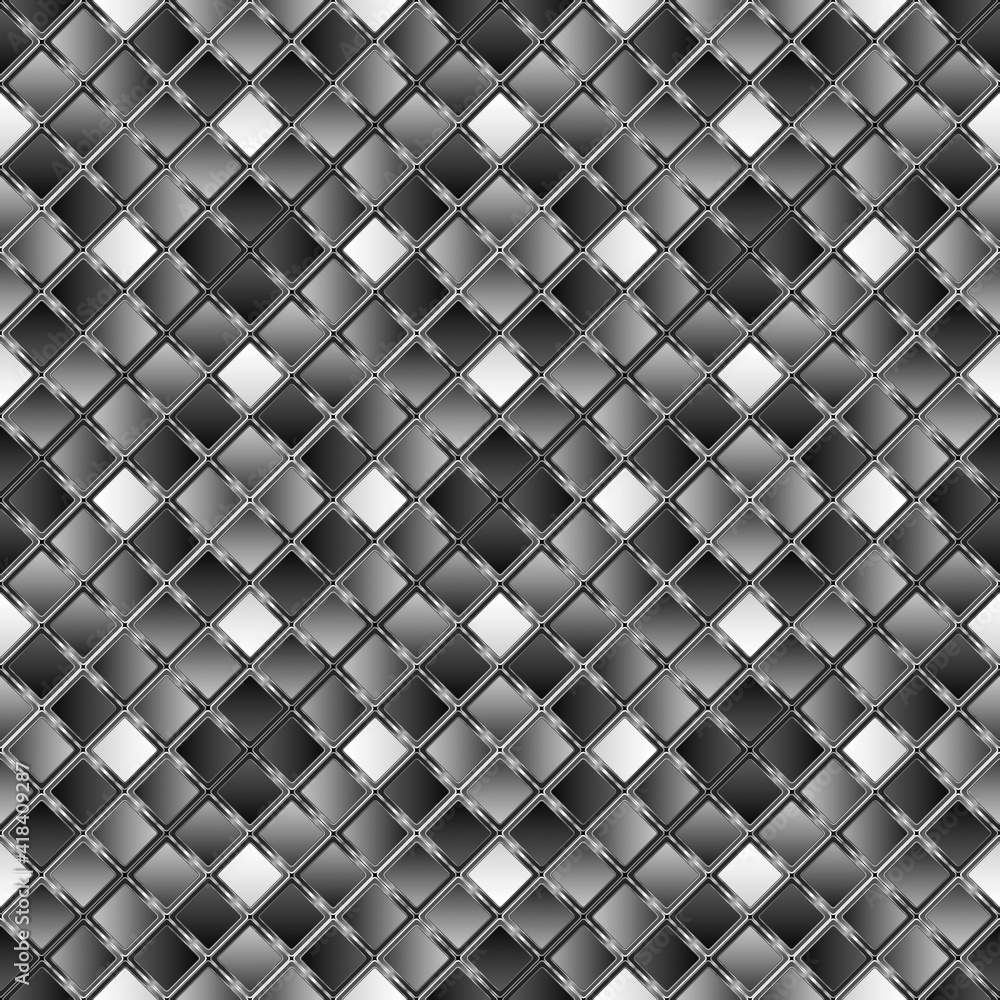 Poster abstract geometric background of color squares. multicolored mosaic. gradient square pattern.
