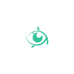 lens eye design logo vector icon template