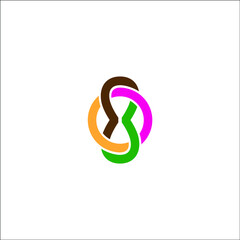 abstract icon design logo vector template