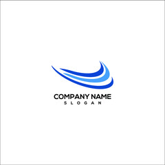 sea logo icon design vector template