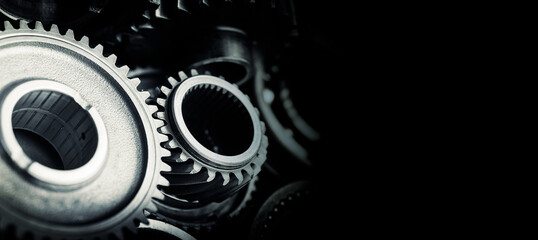 Industrial gears - Powered by Adobe