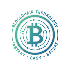 Cryptocurrency Label, Cryptocurrency Digital Currency, Instant Cash, Digital Wallet, New Digital Currency, Online Transaction Vector Illustration Background