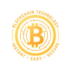 Cryptocurrency Label, Cryptocurrency Digital Currency, Instant Cash, Digital Wallet, New Digital Currency, Online Transaction Vector Illustration Background