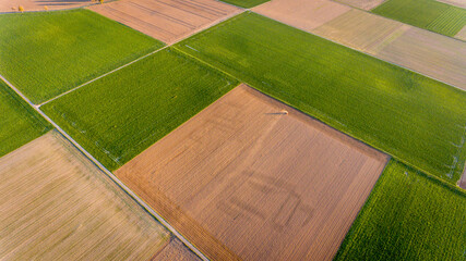 Luftbildarchäologie Fund Feld Symbolbild