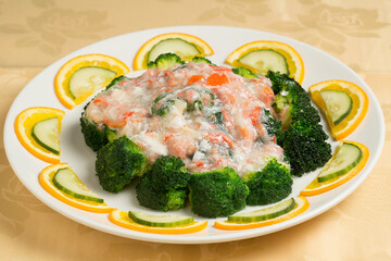 Chinese seafood dish