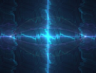 Imaginatory fractal background Image