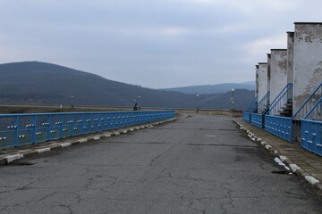 Obraz premium bridge over the river