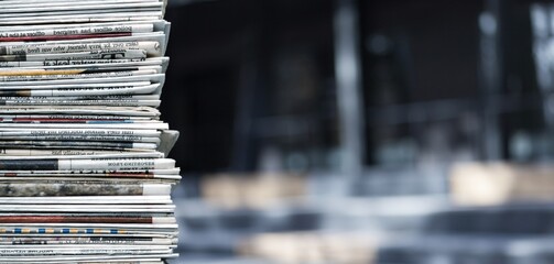 Paper stack.