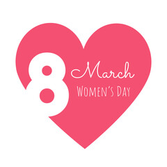 8 march. Happy Women's Day
