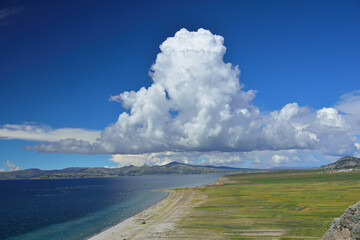 Playas de Chatuma en el lago Titicaca