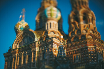 the cathedral of saint nicholas in night