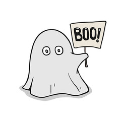 Adorable ghost draw