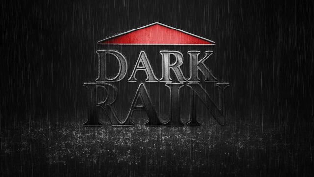 Dark Rain Stone Logo