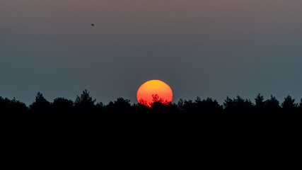 wschód słońca © Krzysztof Rostkowski