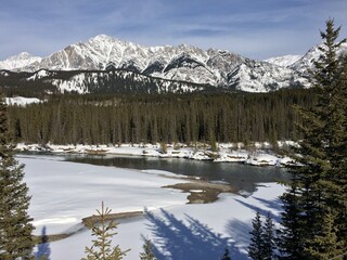 Shot taken in the Canadian Rockies on a unusually warm day