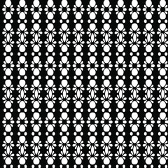 Geometric vector pattern with triangular elements. Seamless abstract ornament for wallpapers and backgrounds. Black and white patterns..