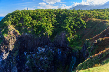 知床国立公園　フレぺの滝
