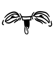 Cartoon Gesicht Lachen 