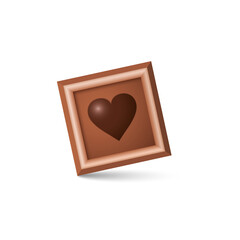Chocolate heart