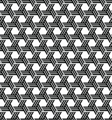 Regular vector pattern, seamless geometric pattern, paving, weaving, metal texture