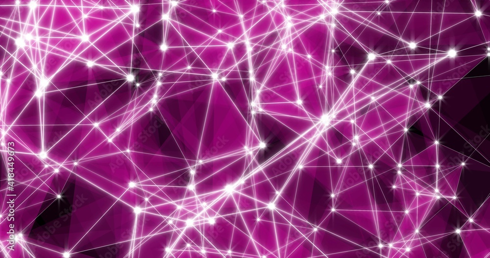 Aufkleber background abstract dynamic plexus futuristic technology. 3d rendering 3d illustration
