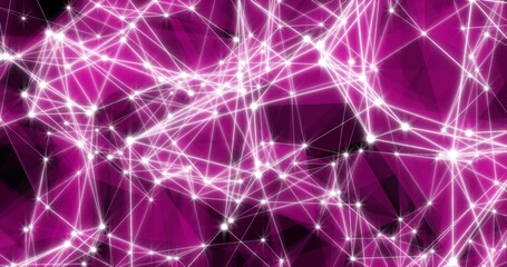 Background Abstract Dynamic Plexus Futuristic Technology. 3D rendering 3D illustration