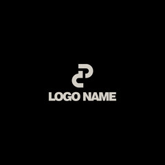 p d logo design