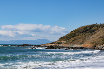 和田長浜海岸（神奈川県横須賀市）