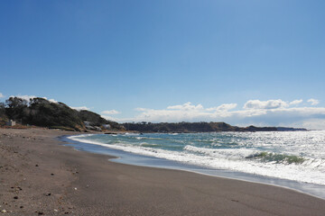 和田長浜海岸（神奈川県横須賀市）