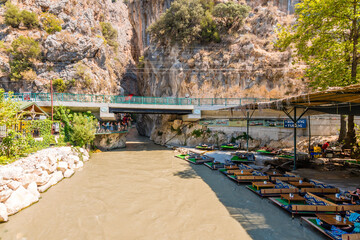 Saklikent Canyon in Turkey.