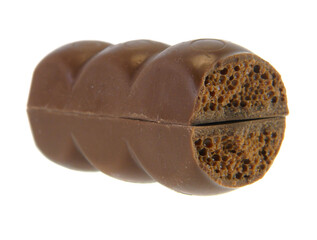 chocolate isolated on white background