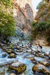 Saklikent Canyon in Turkey.