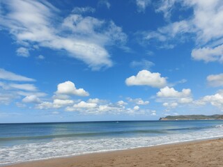 beach and sky
